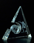 cristal gravat tridimensional