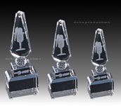 cristal gravat tridimensional